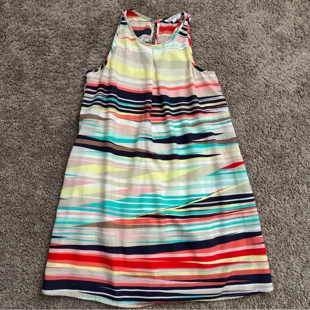 Speechless Colorful Striped Dress